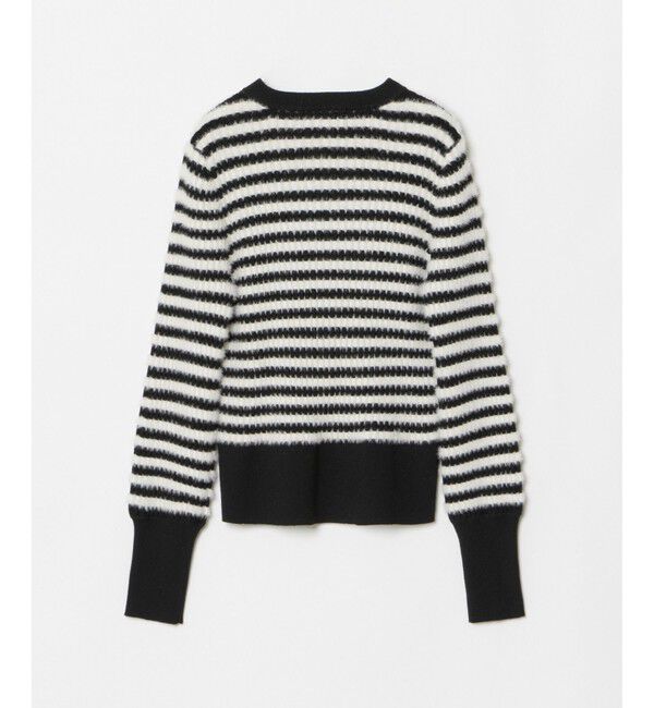 LOULOU WILLOUGHBY「◇【LOULOU WILLOUGHBY】フェザーリブボーダーカーディガン」|カーディガン|