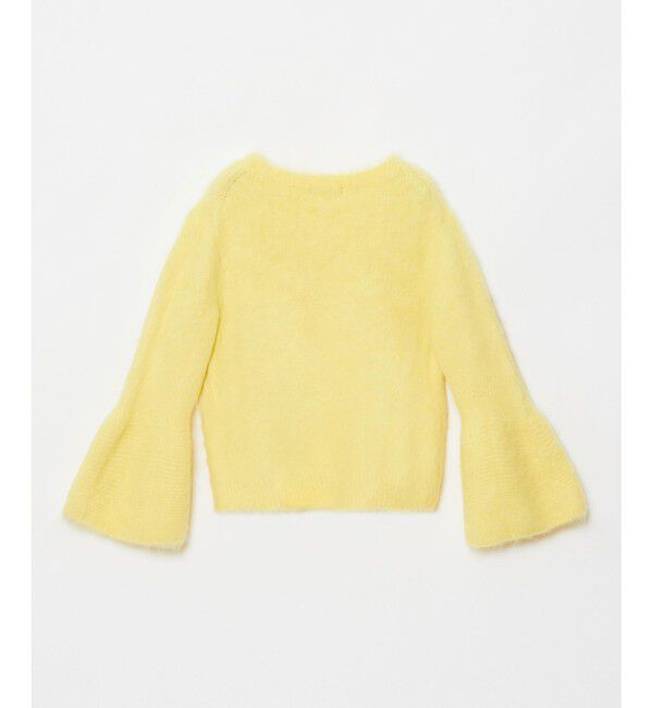 allureville「アルパカシャギーベルスリーブプルオーバー」|ニット・セーター|