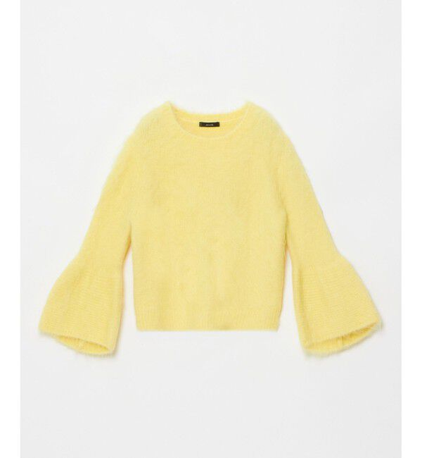 allureville「アルパカシャギーベルスリーブプルオーバー」|ニット・セーター|