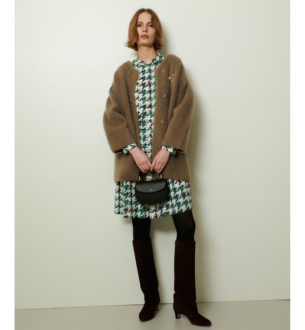 allureville「ハートモチーフブローチ」|ブローチ・コサージュ|