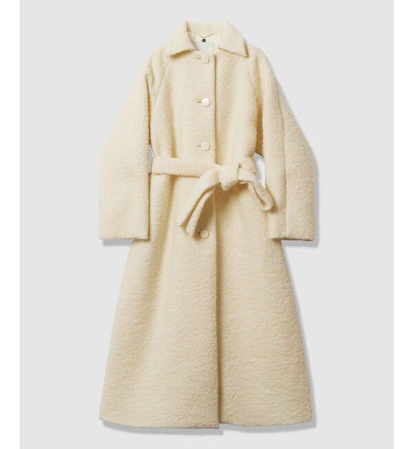 LOULOU WILLOUGHBY「【LOULOU WILLOUGHBY】ループインレーロングコート」|ダッフルコート|