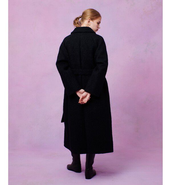 LOULOU WILLOUGHBY「【LOULOU WILLOUGHBY】ループインレーロングコート」|ダッフルコート|