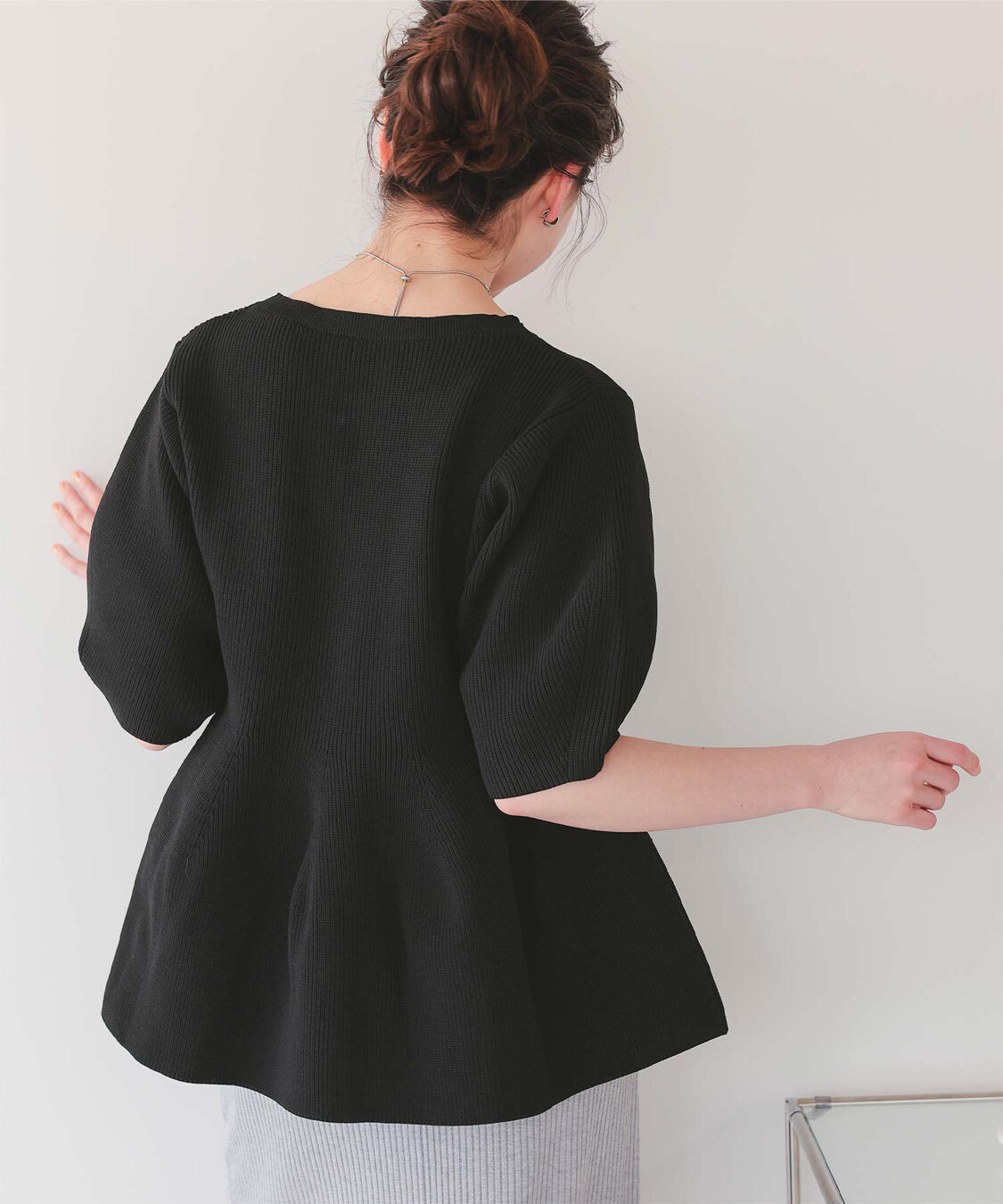 titivate「フレアデザインニットトップス」|ニット・セーター|