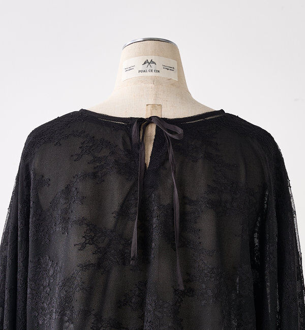  「ナイロンレース2WAYブラウス」|プルオーバー|