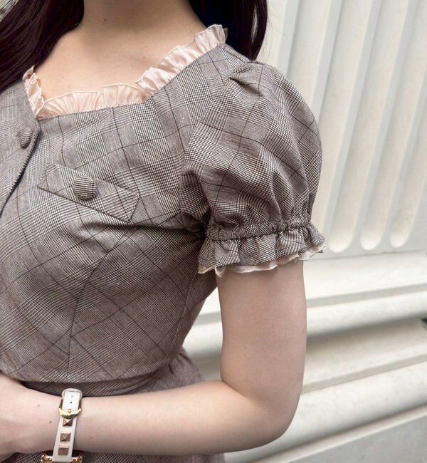  「【お揃いcollection】チェックセットアップ」|ワンピース|