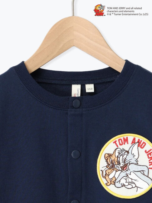 Samansa Mos2 Lagom「【トムとジェリー】ワッペン付きカーディガン」|カーディガン|