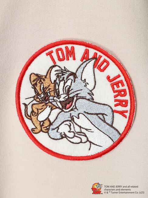 Samansa Mos2 Lagom「【トムとジェリー】ワッペン付きカーディガン」|カーディガン|
