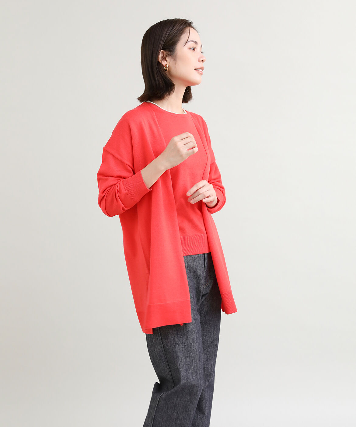 I.T.'S international「ロングカーディガン《HARMONY》」|カーディガン|