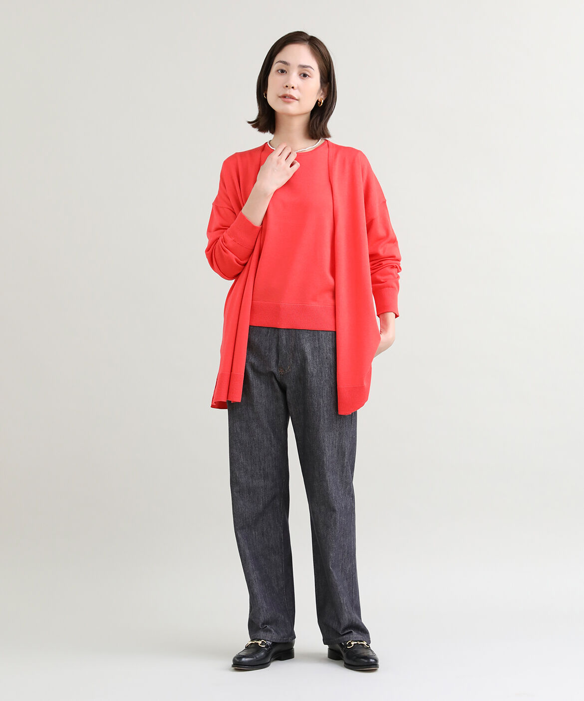 I.T.'S international「ロングカーディガン《HARMONY》」|カーディガン|