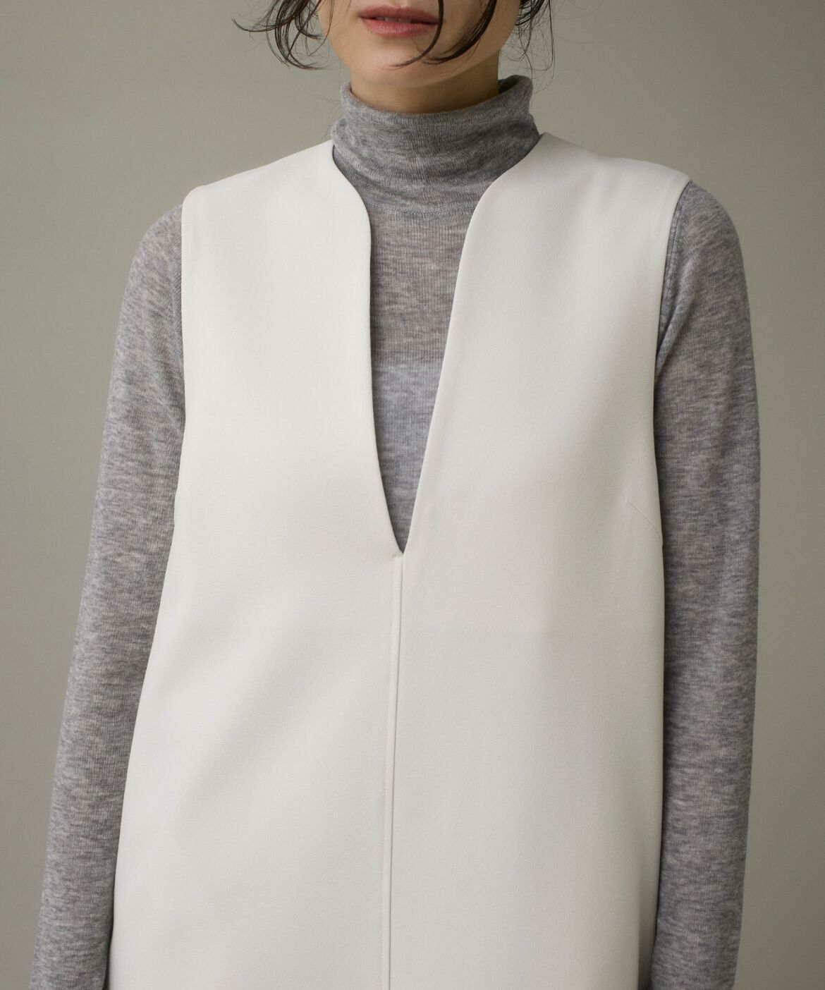 DAY by DAY it&rsquo;s international「カーブカラーワンピース《ウーリッシュフラノライト》」|ワンピース|