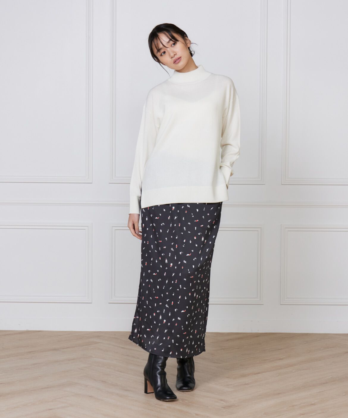 DAY by DAY it&rsquo;s international「カシミヤ混ハイネックプルオーバー《CASH5》」|ニット・セーター|