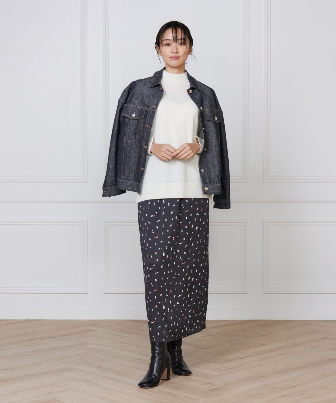 DAY by DAY it&rsquo;s international「カシミヤ混ハイネックプルオーバー《CASH5》」|ニット・セーター|