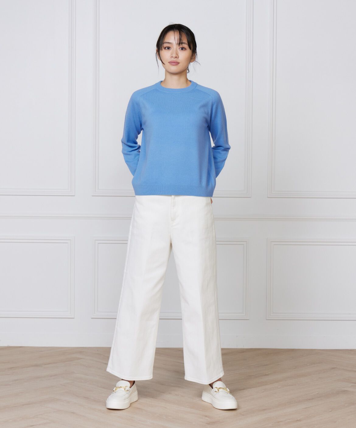 DAY by DAY it&rsquo;s international「カシミヤ混クルーネックプルオーバー《CASH5》」|ニット・セーター|