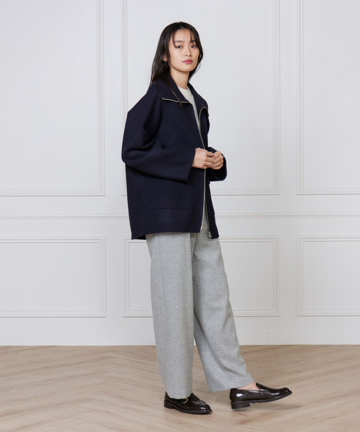 DAY by DAY it&rsquo;s international「タスマニアダブルメルトンリバーコート」|ピーコート|