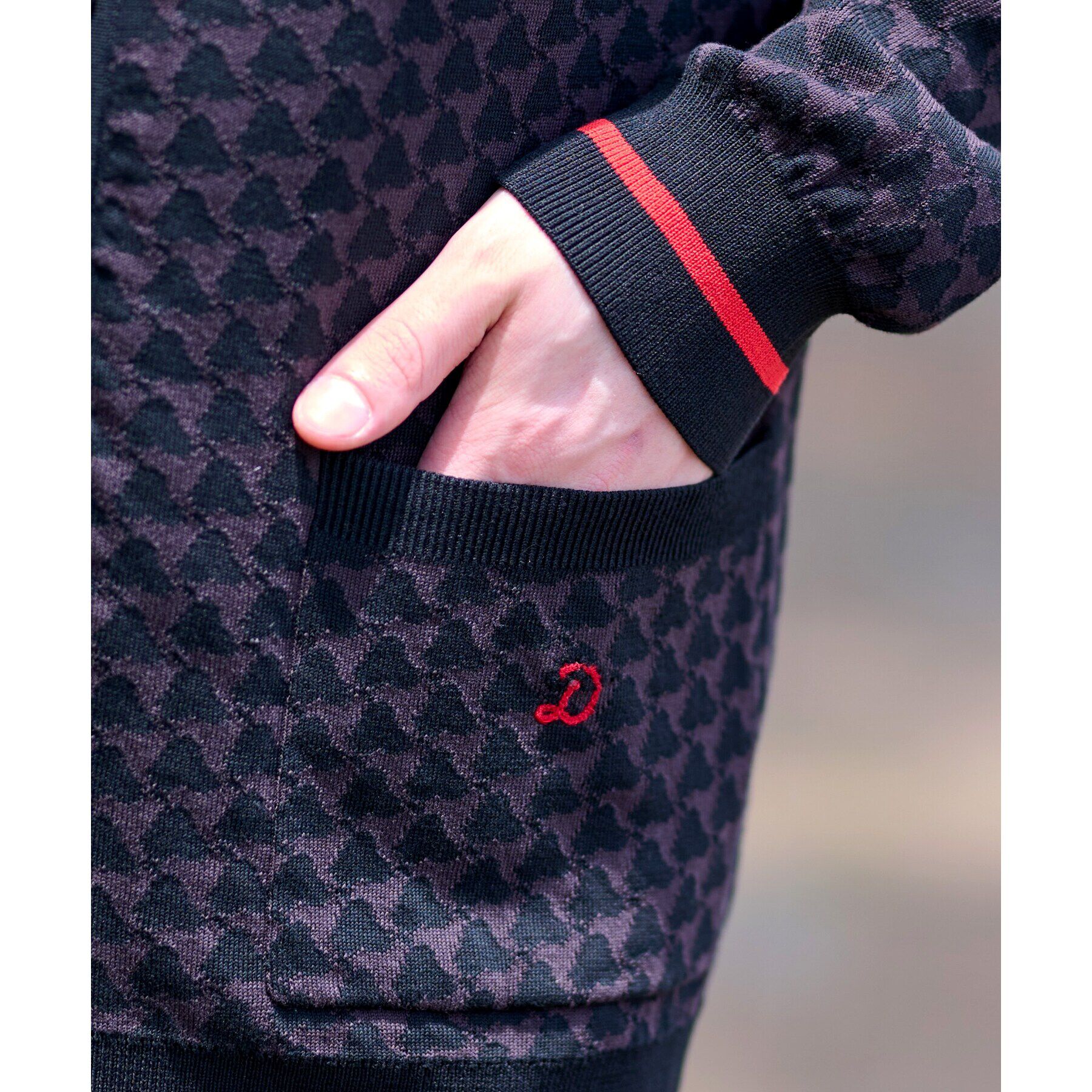 DRESSTERIOR「トリニティジャカード カーディガン」|カーディガン|