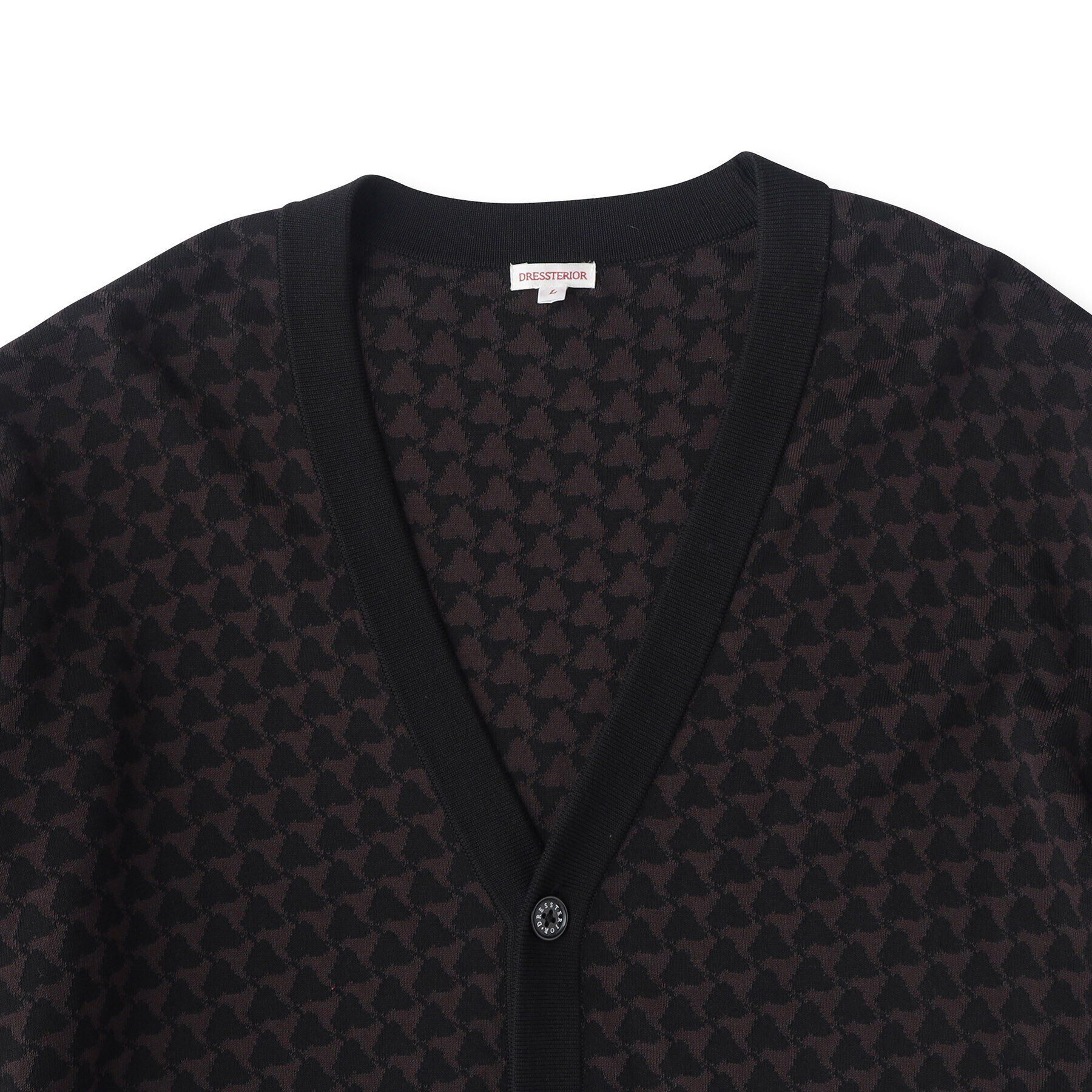 DRESSTERIOR「トリニティジャカード カーディガン」|カーディガン|