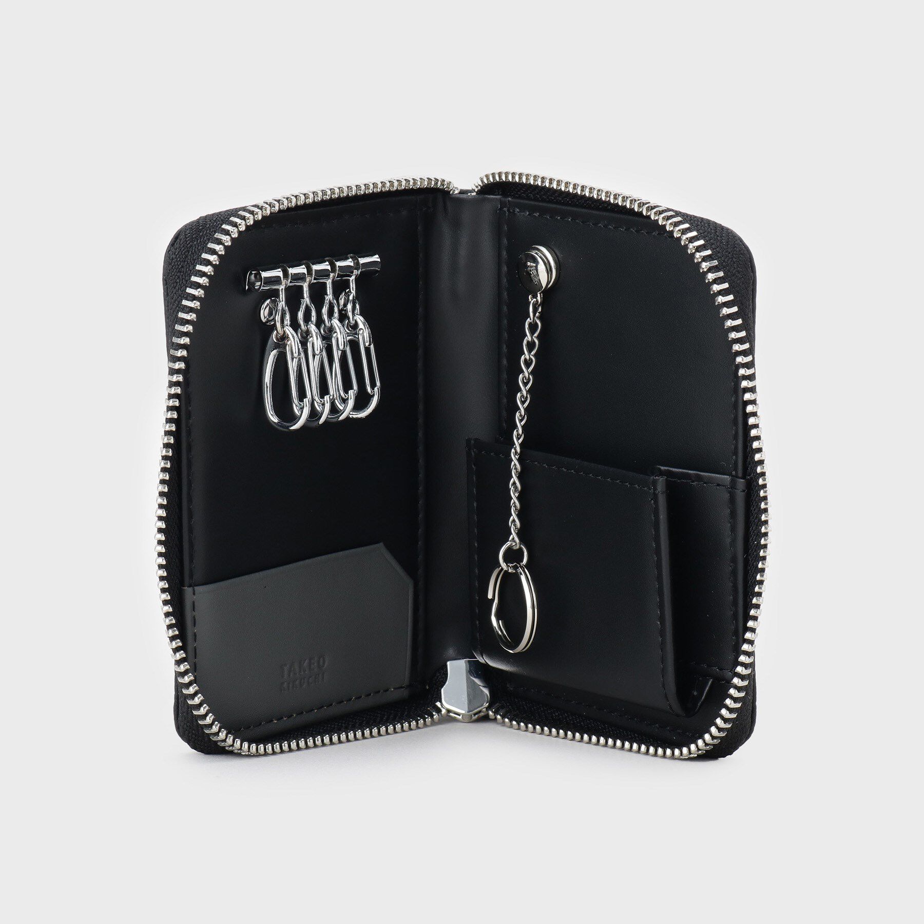 TAKEO KIKUCHI「ソフトシュリンクレザーキーケース」|キーケース|