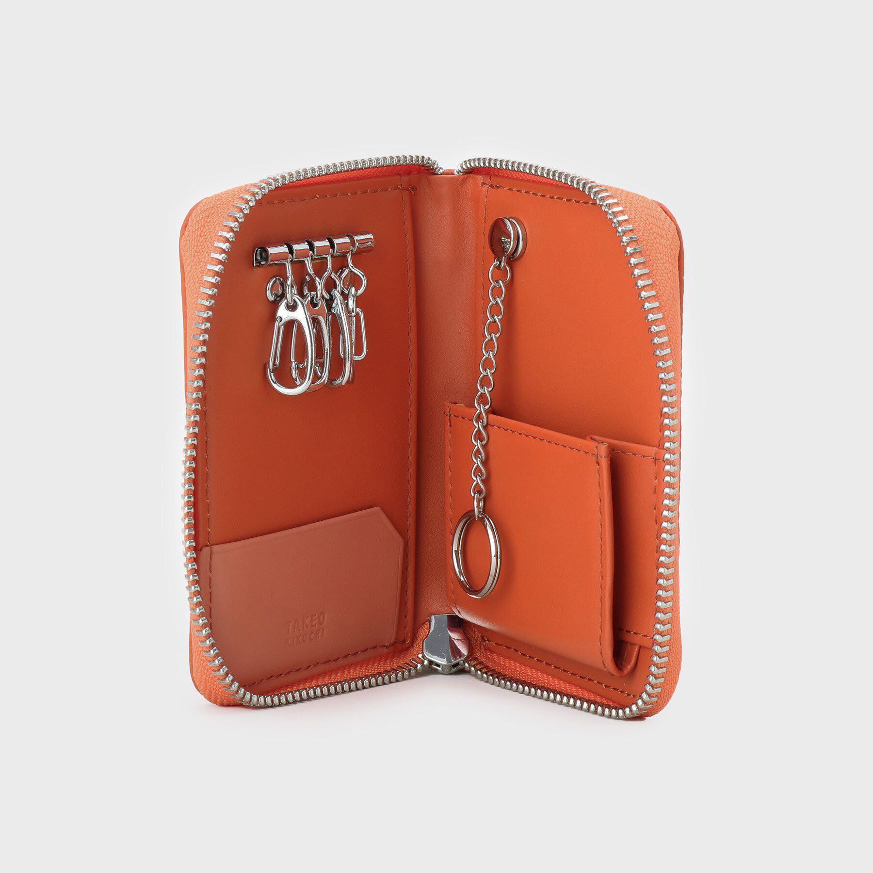 TAKEO KIKUCHI「ソフトシュリンクレザーキーケース」|キーケース|