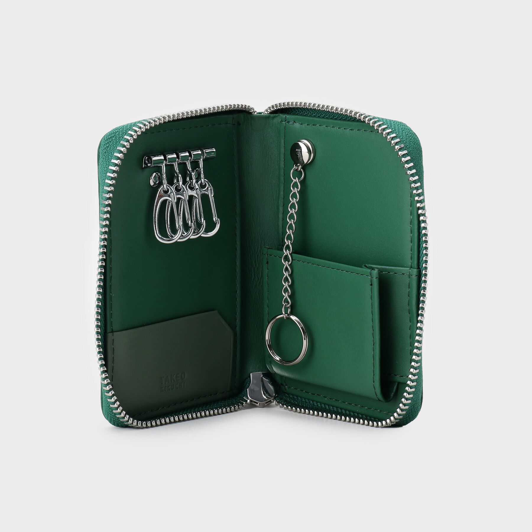 TAKEO KIKUCHI「ソフトシュリンクレザーキーケース」|キーケース|