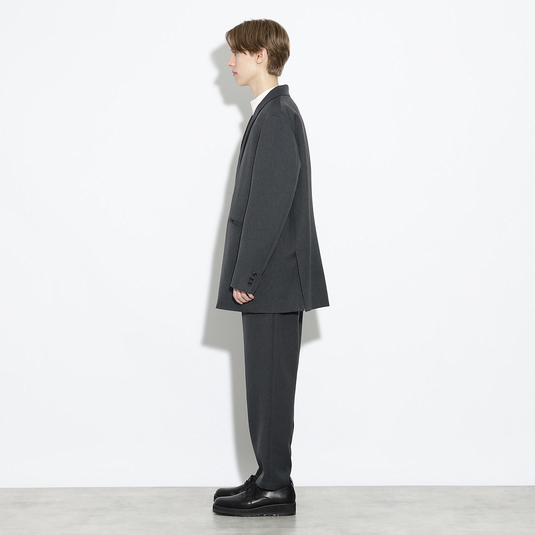 tk.TAKEO KIKUCHI「【WEB限定】2点セット　オーバーラフセミダブルセットアップ（ダブル＆シングルジャケット）」|スーツ|