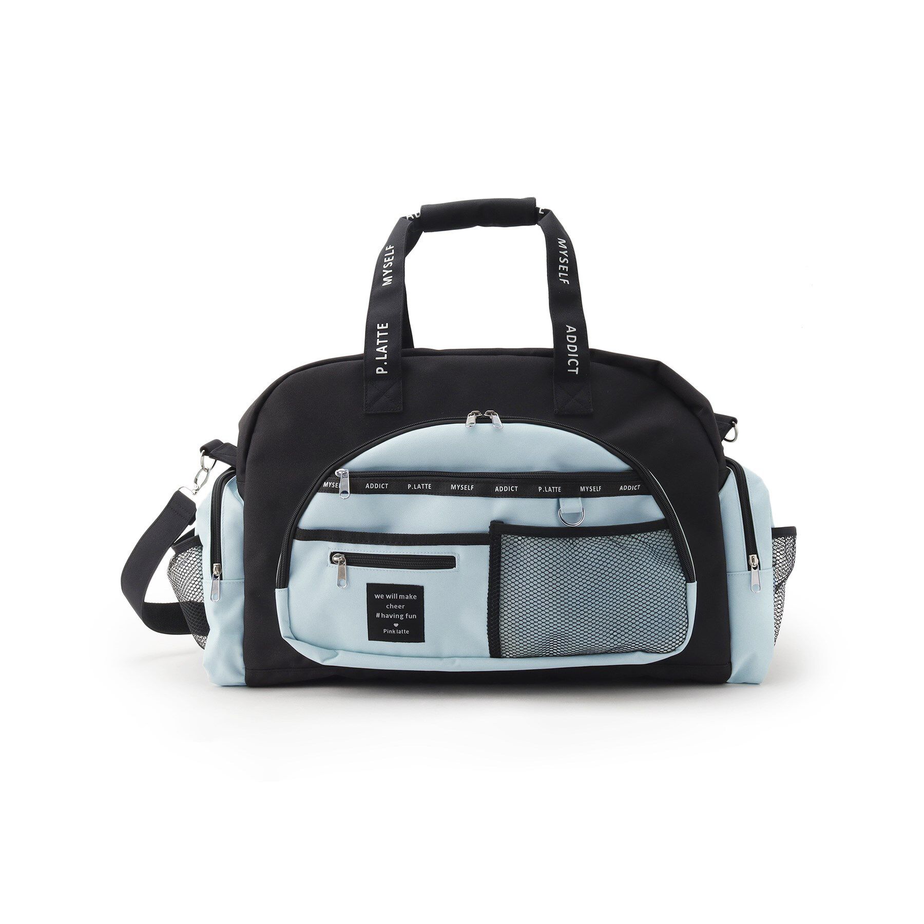 PINK-latte「【容量約45L】13、000個突破！修学旅行マスト！トラベルボストン」|ボストンバッグ|