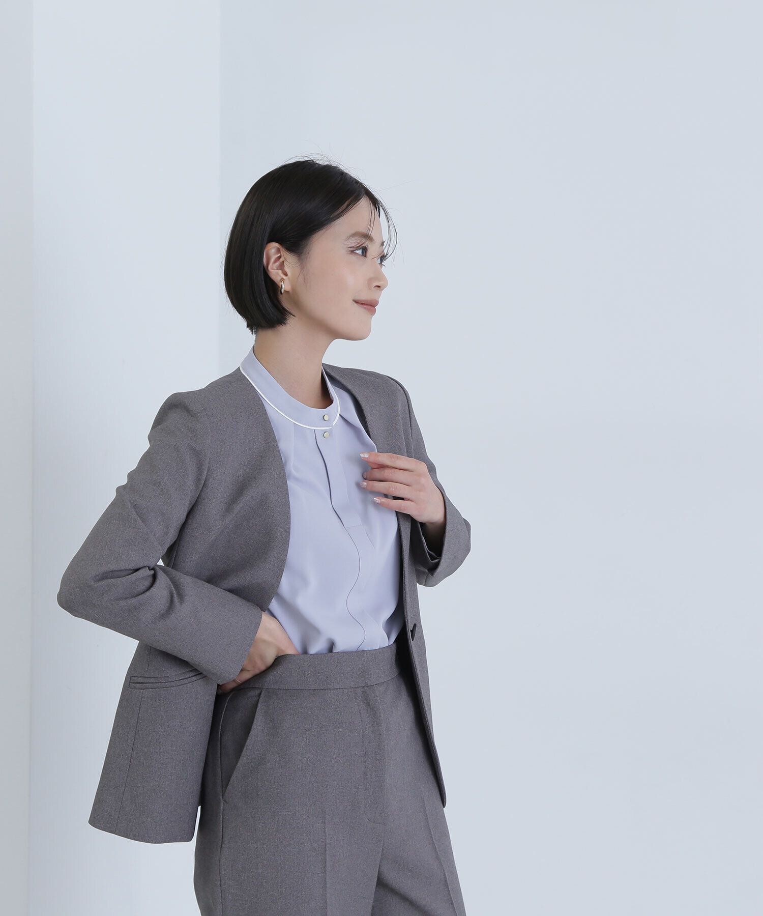  「ドライシャークスキン SET UP ノーカラージャケット」|その他|