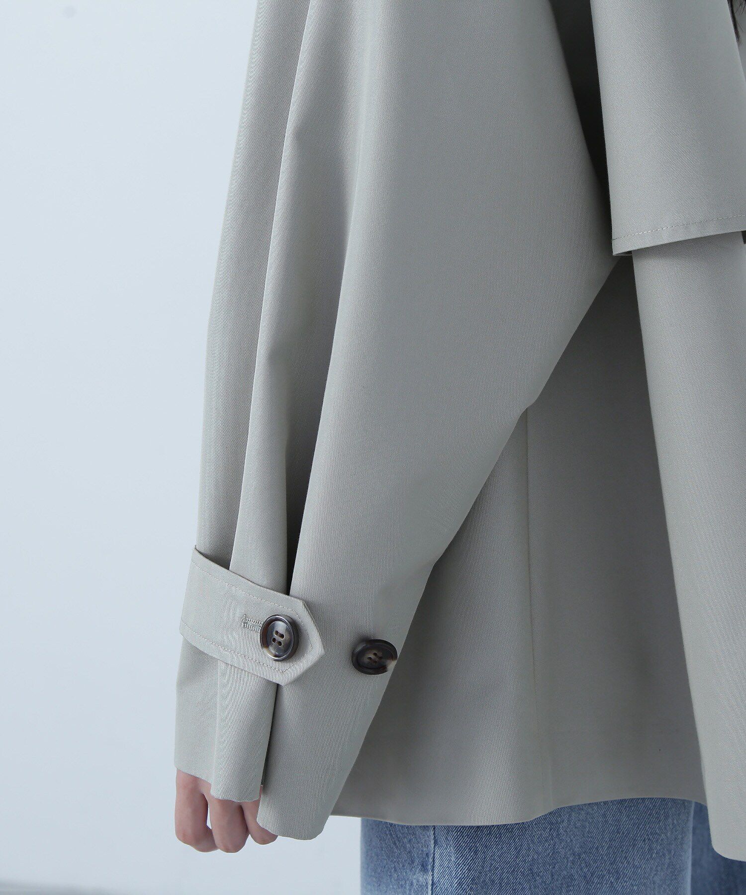  「スタンドネックハーフコート」|ブルゾン・スタジャン|