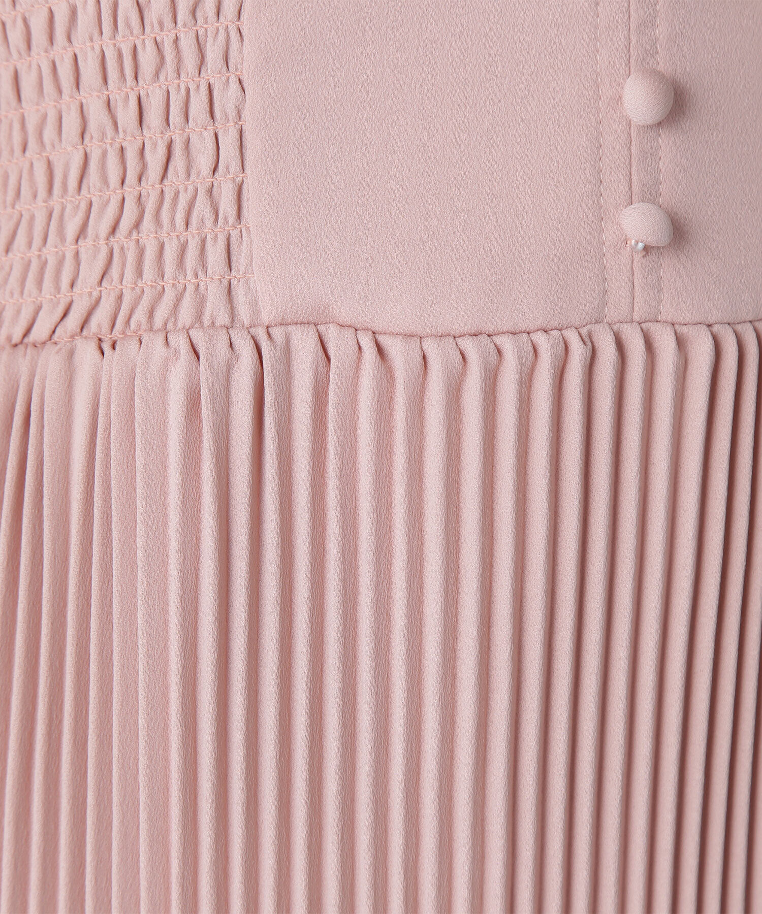  「Vネックプリーツワンピース」|ワンピース|