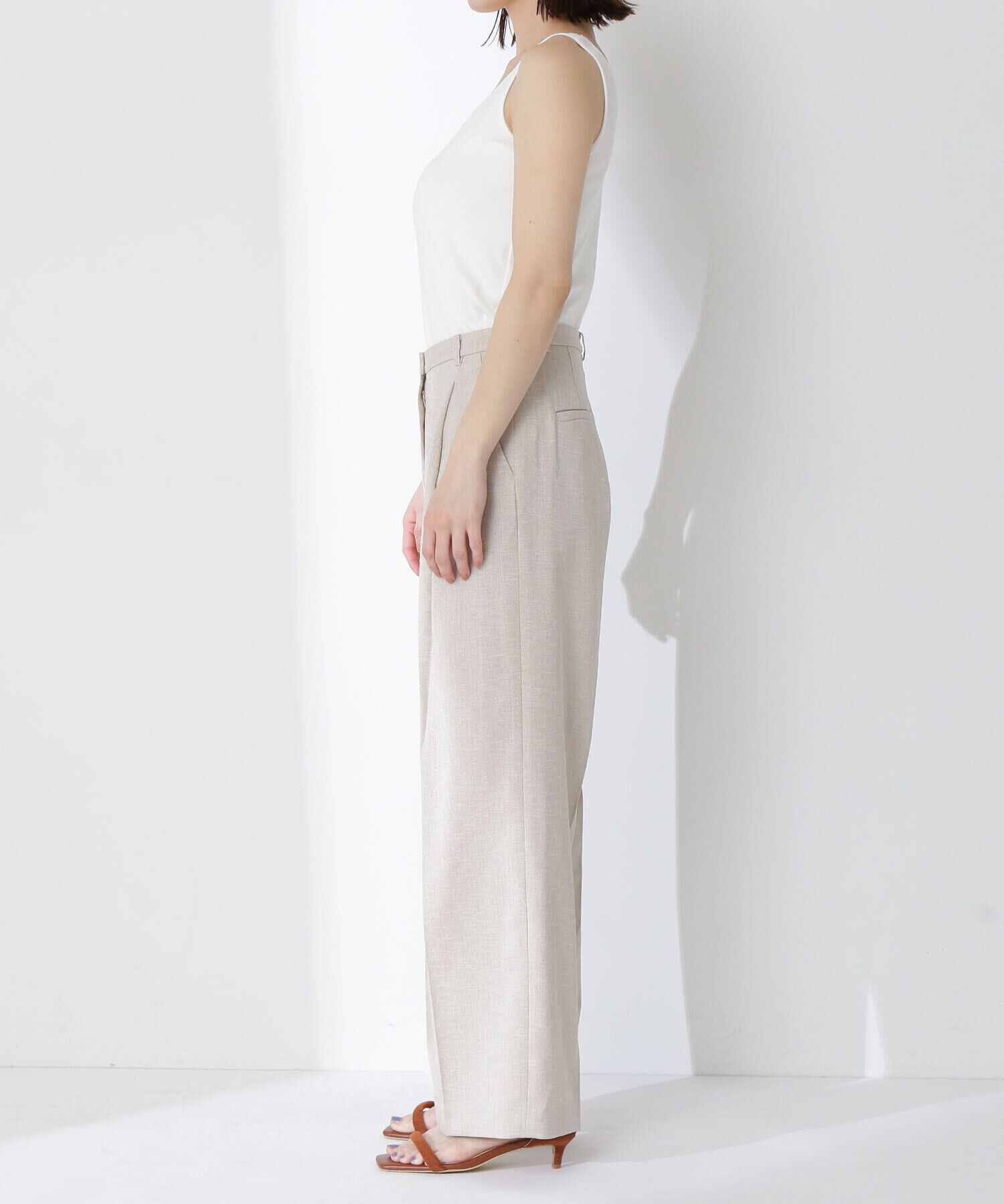  「リネンライクパンツ」|その他|