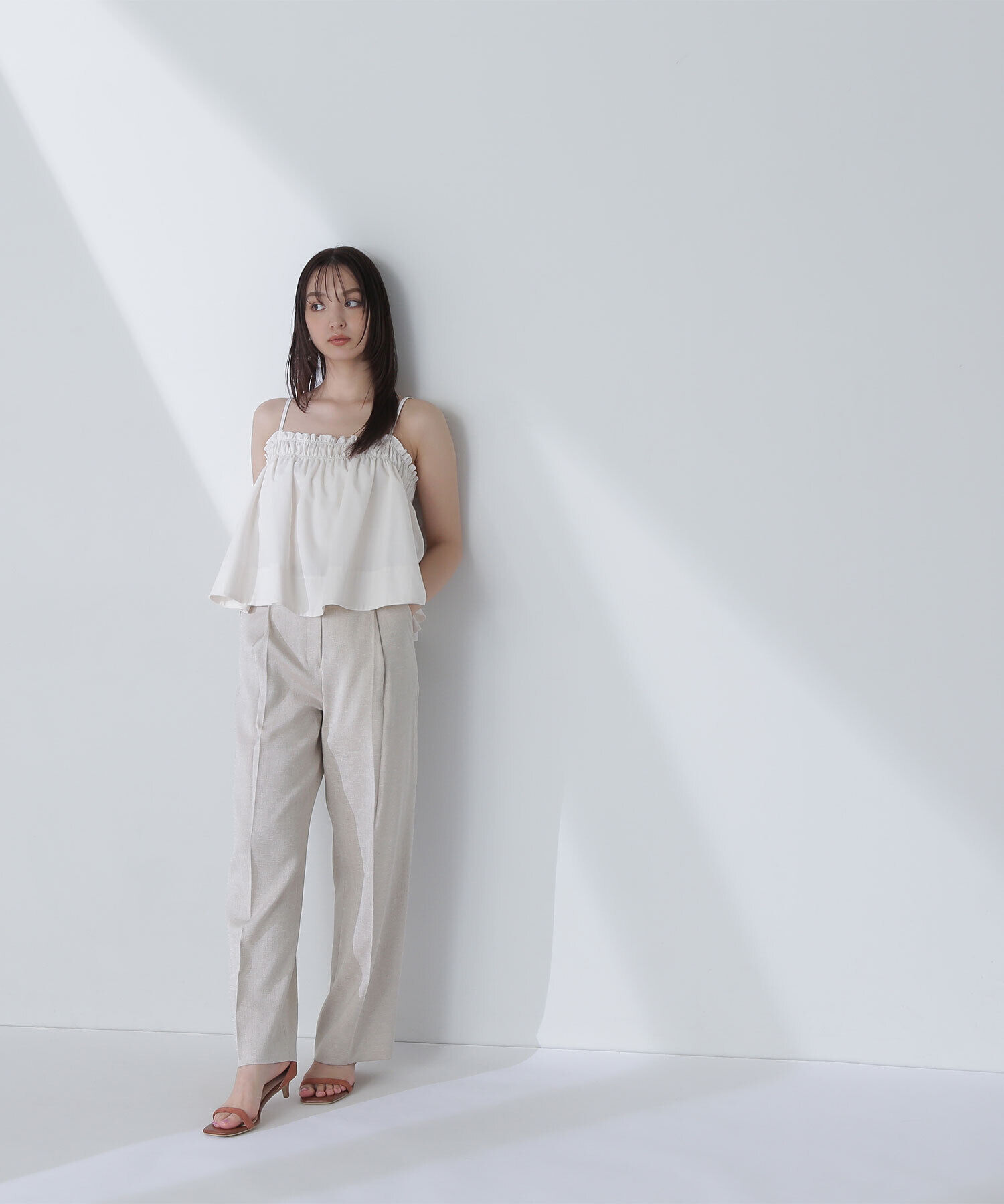  「リネンライクパンツ」|その他|