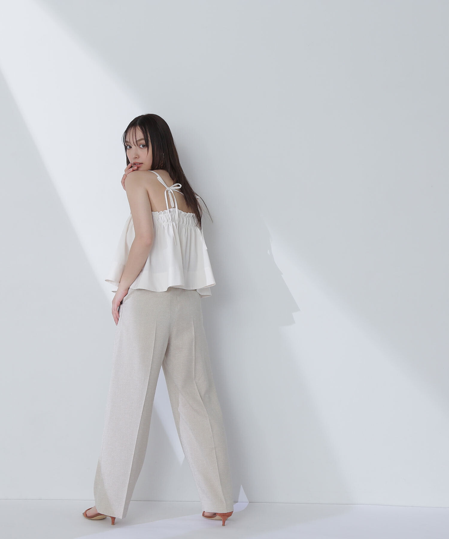  「リネンライクパンツ」|その他|