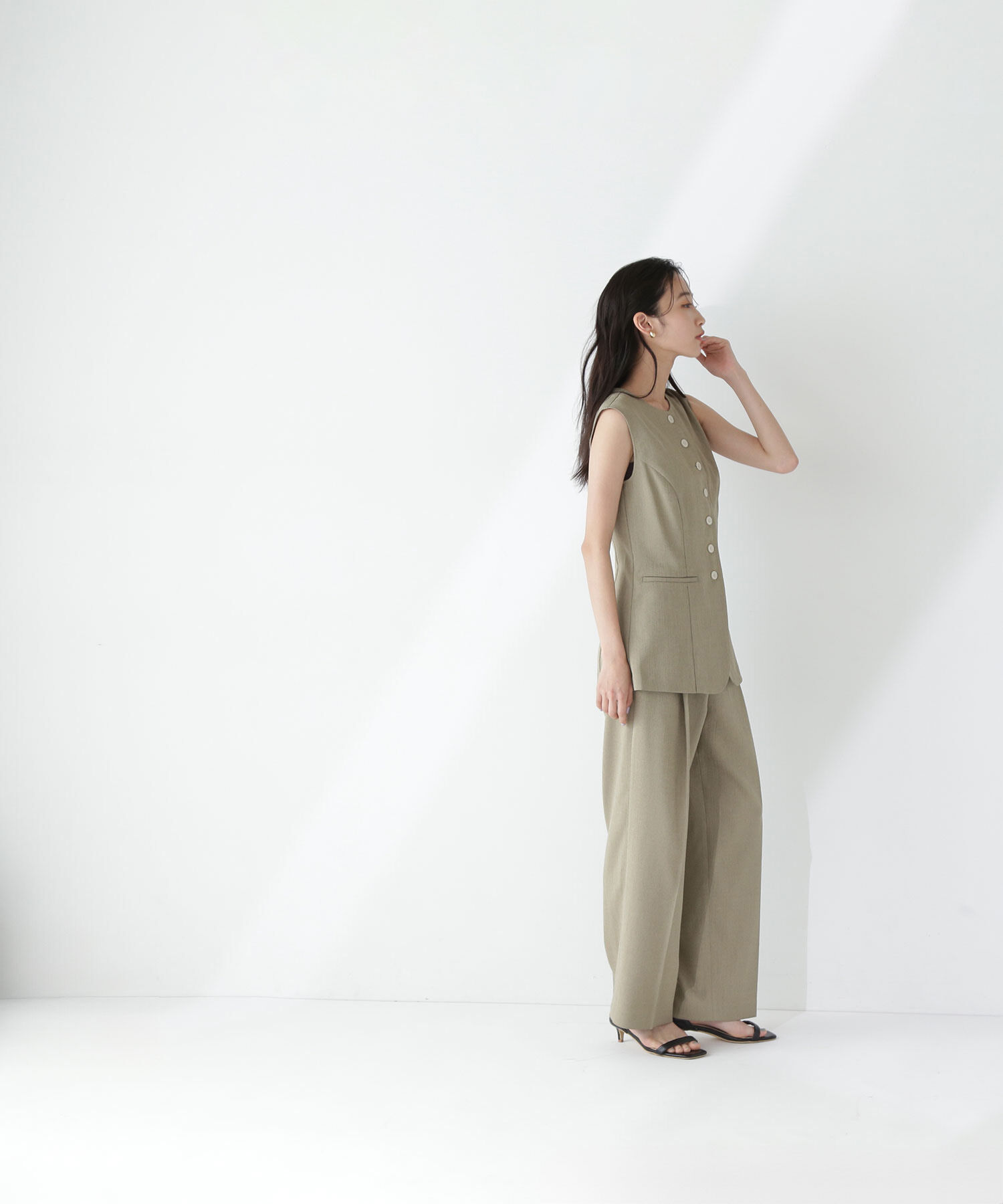  「リネンライクパンツ」|その他|