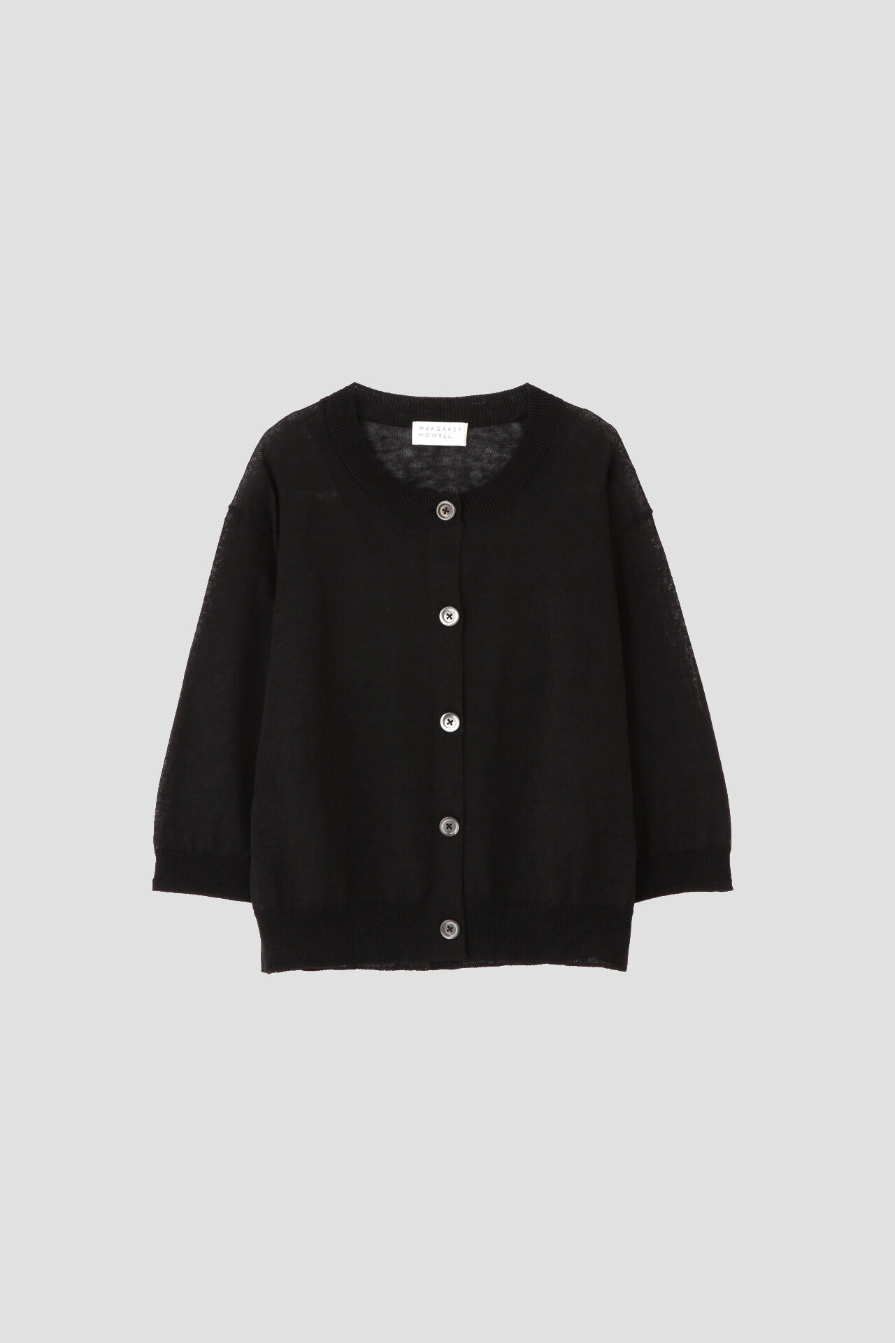 MARGARET HOWELL HOUSEHOLDGOODS「FINE LINEN」|カーディガン|