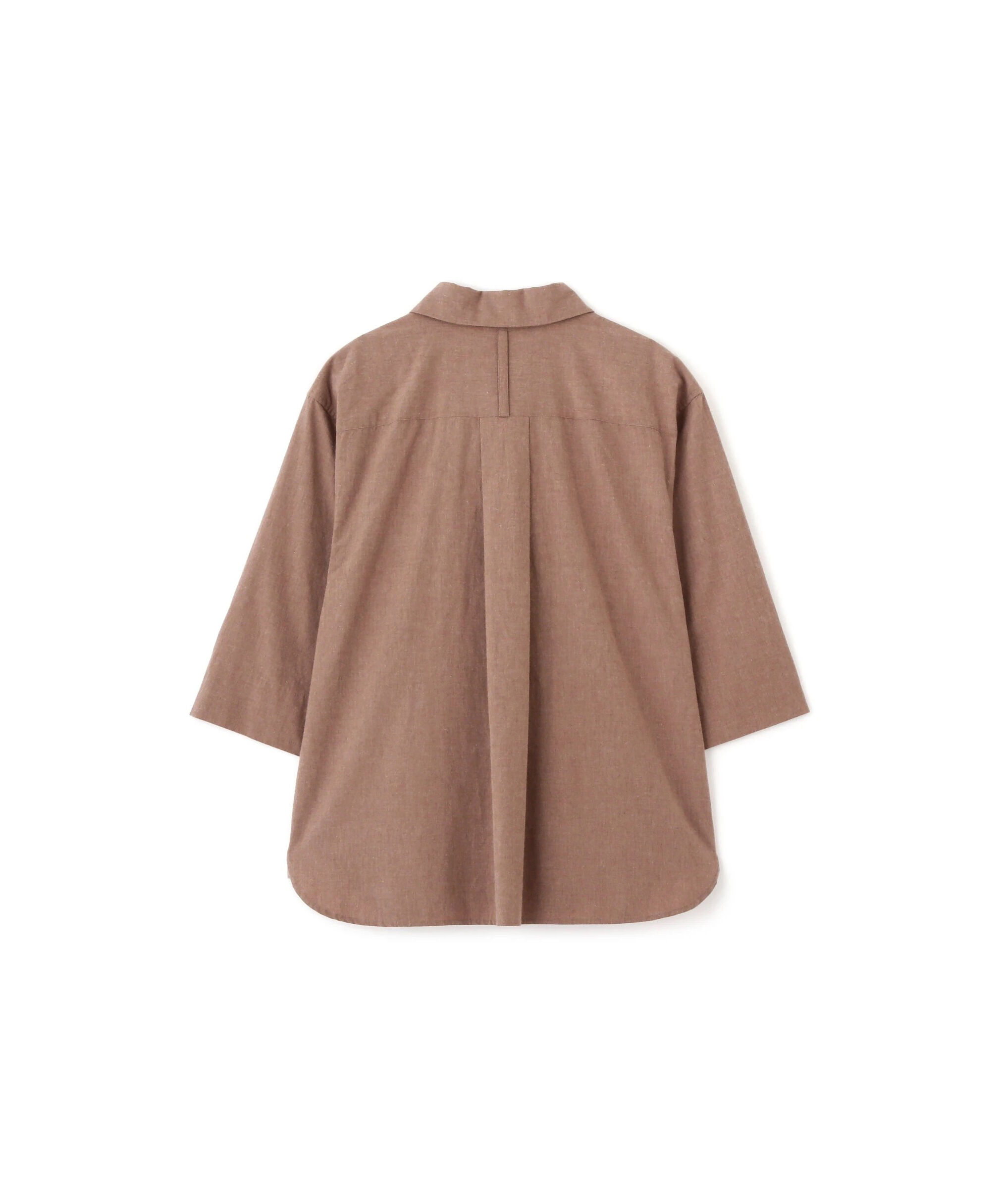  「MELANGE COTTON POPLIN SHIRT」|シャツ・ブラウス|