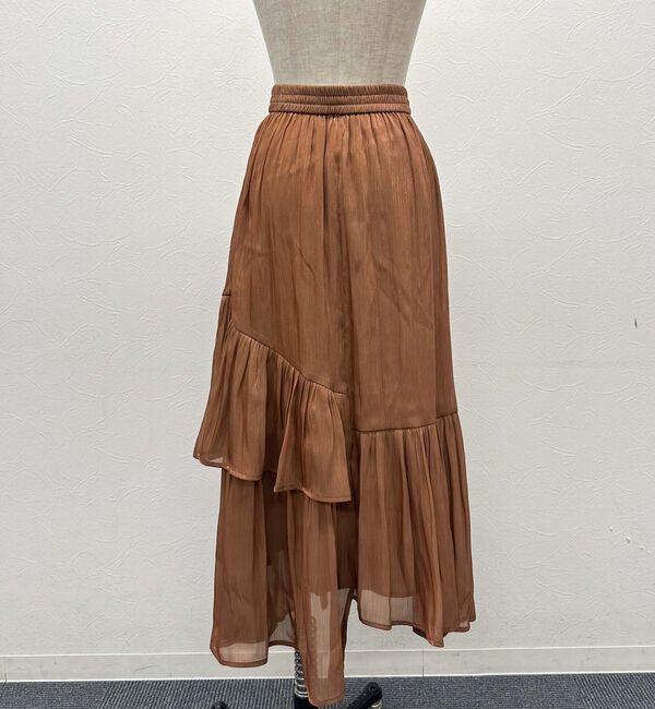 archives「シャイニーアシメティアードスカート」|スカート|