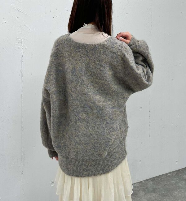 archives「ＭＩＸブラッシュミドルニットカーディガン」|カーディガン|