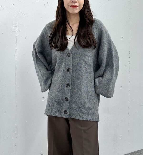 archives「ＭＩＸブラッシュミドルニットカーディガン」|カーディガン|