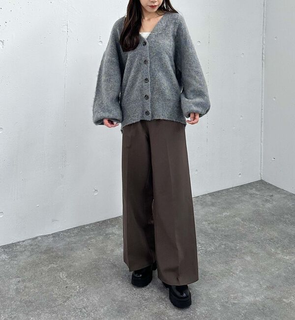 archives「ＭＩＸブラッシュミドルニットカーディガン」|カーディガン|