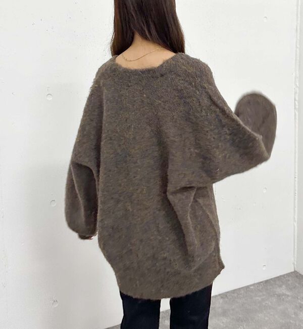 archives「ＭＩＸブラッシュミドルニットカーディガン」|カーディガン|