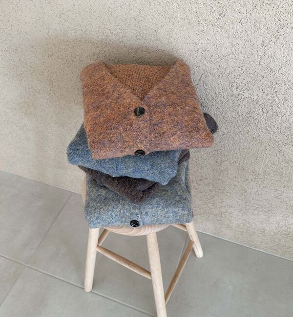 archives「ＭＩＸブラッシュミドルニットカーディガン」|カーディガン|