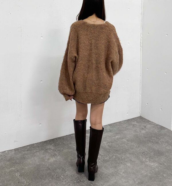 archives「ＭＩＸブラッシュミドルニットカーディガン」|カーディガン|