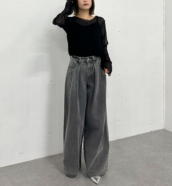 archives「シアー楊柳ＴＯＰＳ／」|カーディガン|