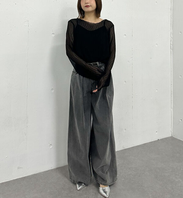 archives「シアー楊柳ＴＯＰＳ／」|カーディガン|