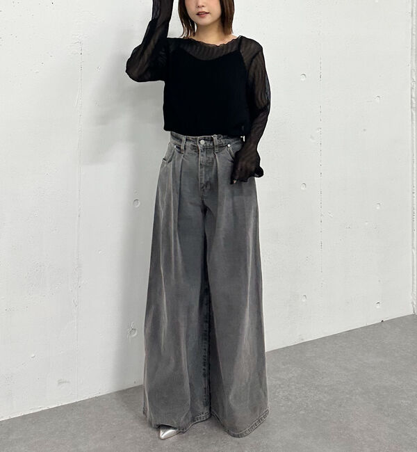 archives「シアー楊柳ＴＯＰＳ／」|カーディガン|