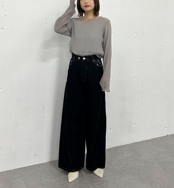 archives「シアー楊柳ＴＯＰＳ／」|カーディガン|