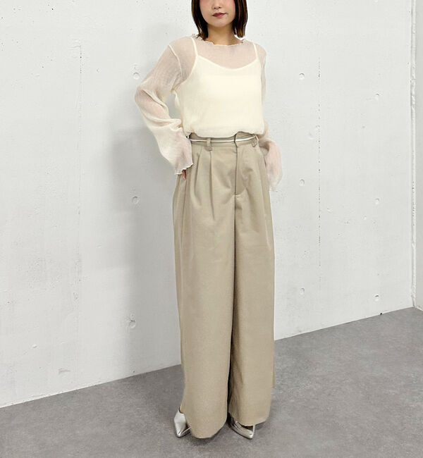 archives「シアー楊柳ＴＯＰＳ／」|カーディガン|