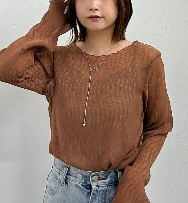 archives「シアー楊柳ＴＯＰＳ／」|カーディガン|MOCHA