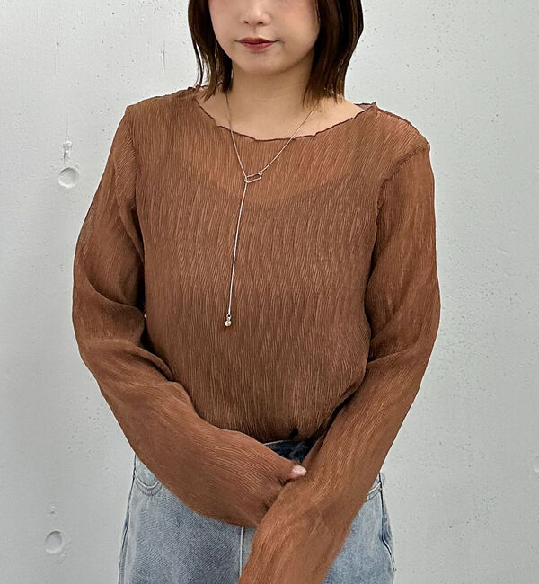 archives「シアー楊柳ＴＯＰＳ／」|カーディガン|