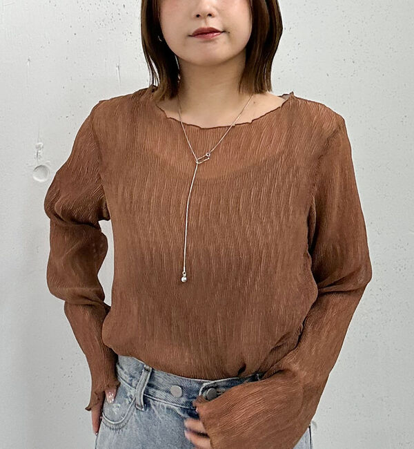 archives「シアー楊柳ＴＯＰＳ／」|カーディガン|