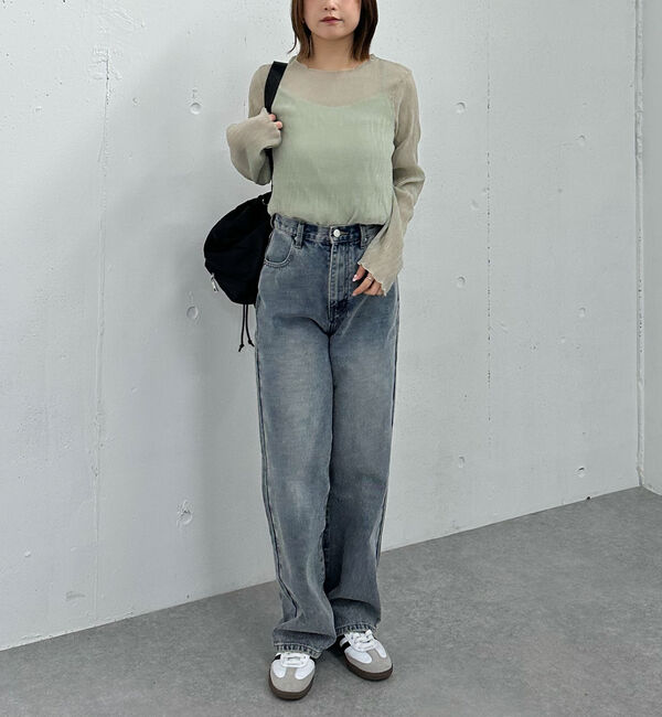 archives「シアー楊柳ＴＯＰＳ／」|カーディガン|